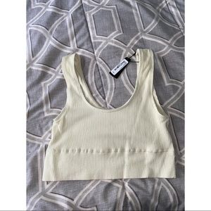 SKIMS SEAMLESS RIB SCOOP BRALETTE